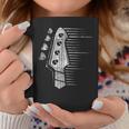 Bajo Eléctrico Rockero Rock Música Instrumento Bajista Taza de café Regalos divertidos