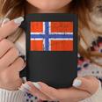 Bandiera Della Norvegiaintage Retrò Tazze Regalos divertidos