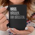 Bass For Bassisten Tassen Lustige Geschenke