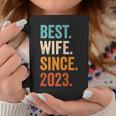 Best Wife Since 2023 1 Hochzeitstag 1 Jahr Tassen Lustige Geschenke