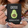 Big Sister Cado Avocado Sister Tassen Lustige Geschenke