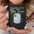 Blood Type Gin Tonic Cocktail Per Baristi Tazze Regalos divertidos