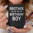 Brother Of The Birthday Boy For Matching Family Party Coffee Mug Personalized Gifts