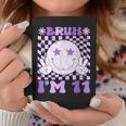 Bruh I'm 11 Years Old Purple Birthday Girls 11Th Birthday Coffee Mug Personalized Gifts