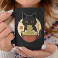 Cat Ramen Graphic Japanese Kawaii Cat Anime Coffee Mug Personalized Gifts