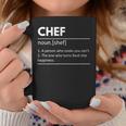 Chef Chef Definition Regalo De Chef Chef Chef Taza de café Regalos divertidos