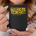 Childhood Cancer Awareness Tackle Childhood Cancer Football Coffee Mug Unique Gifts