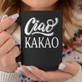 Ciao Kakao Farewell Tschau For Cocoa Drinker Tassen Lustige Geschenke