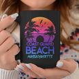 Coast Guard Beach Massachusetts Retro Sunset Summeribes Tazze Regalos divertidos
