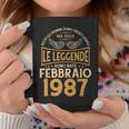 Compleanno Uomi Regalo Donna Le Leggende Febbraio 1987 Tazze Regalos divertidos