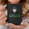 Conosco La Tua Password Anonymous Mask Pro Hacker Tazze Regalos divertidos