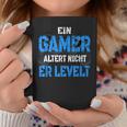 Console Player Ein Gamer Alter Nicht Er Levelt Tassen Lustige Geschenke