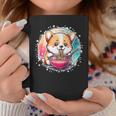 Corgi Dog Ramen Noodles Anime Cute Kawaii Manga Corgi Dog Tassen Lustige Geschenke