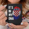 Croatian Flag Dna Fingerprint Croatia Tassen Lustige Geschenke