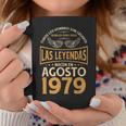Cumpleaños Hombre Regalos Las Leyendas Agosto 1979 Taza de café Regalos divertidos