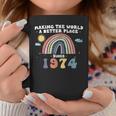 Cute 49Th Bday Making The World A Better Place Since 1974 Tazze Regalos divertidos