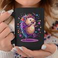 Cute Hedgehog Dancing Tassen Lustige Geschenke