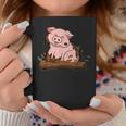 Cute Pig Farm Farming Pig Tassen Lustige Geschenke