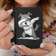 Dabbing Schnauzer Dab Dance Cane Tazze Regalos divertidos