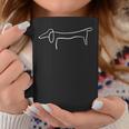 Dachshund Single Line Dog Owner Mummy Tassen Lustige Geschenke