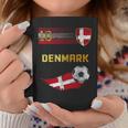 Denmark Football Pride Danish Flag Football Retro Jersey Tassen Lustige Geschenke