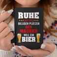 'Der Maurer Will Ein Beer' Tassen Lustige Geschenke