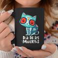 Dia De Los Muertos Gato Calavera Giorno Del Teschio Gatto Morto Tazze Regalos divertidos