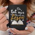 Die Tut Nix Die Will Nur Lesen Read Tassen Lustige Geschenke