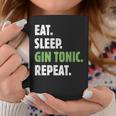 Eat Sleep Gin Tonic Repeat Per Gin Lover Tazze Regalos divertidos