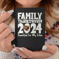 Family Thanksgiving 2024 Crew Dabbing Turkey Group Matching Coffee Mug Personalized Gifts