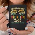 Family Vacation 2025 Aloha Hawaii Hawaiian Summer Matching Coffee Mug Personalized Gifts