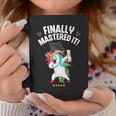 Finally Mastered It Masters Regalo Di Laurea Con Unicorno Tazze Regalos divertidos