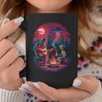 Alien And Bigfoot Campfire Moon Ufo Adventure Hiking Coffee Mug Personalized Gifts