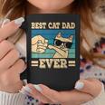 Cat Retro Best Cat Dad Ever Cat Lover Tassen Lustige Geschenke