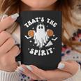 Cheerleader Ghost Halloween Cheer Mom Cheerleader Coffee Mug Personalized Gifts