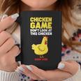 Chicken Game Schau Nicht Auf Das Huhn Tassen Lustige Geschenke