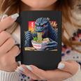 Kaiju Eating Ramen Japanese Monster Lover Birthday Coffee Mug Personalized Gifts