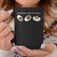 You Know Why I'm Here Deviled Egg Family Thanksgiving Coffee Mug Personalized Gifts