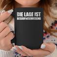 With Sayings Die Lage Ist Besaufniserregend Tassen Lustige Geschenke