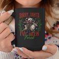 Sorry Santa I’Ve Been Feral Raccoon Riding Horse Xmas Coffee Mug Personalized Gifts