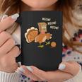 Thanksgiving Turkey Fake Cat Meow Coffee Mug Unique Gifts