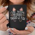 Gatto Carino Io Non Russo Faccio Le Fusa Tazze Regalos divertidos