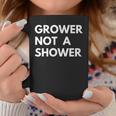Grower Not A Shower Divertente Da Uomo Tazze Regalos divertidos