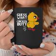 Guess What Chicken Butt For Egg Farming And Hen Rooster Farm Coffee Mug Personalized Gifts