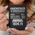 Handwerker Stundenlohn Profession Saying Handwerker S Tassen Lustige Geschenke