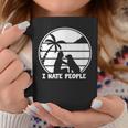 I Hate People Cane Introverso Cane Mamma Proprietario Cane Amante Dei Cani Tazze Regalos divertidos