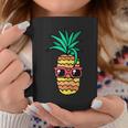 Hawaiian Pineapple Fruit Aloha Beach Summer Coffee Mug Unique Gifts