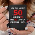 Ich Bin Keine 50 Jahre Ich Bin 20 Mit 30 Jahre Erleben I'm Not 50 Years I'm 2 Tassen Lustige Geschenke