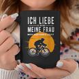 Ich Liebe Meine Frau Wenn Sie Mich Radfahren Lässt Lässt Tassen Lustige Geschenke