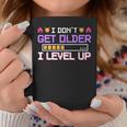 Io Non Invecchio Salgo Di Livello Ideogiochi Gaming Gamer Tazze Regalos divertidos